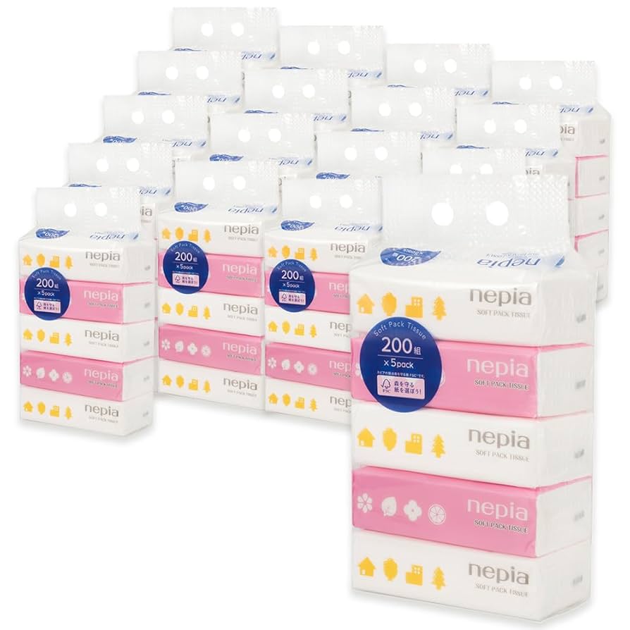 Amazon.co.jp: ネピア nepia 【18個セット】 ティッシュ ソフト